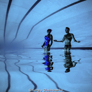 Under the water mirror by Sergiy Glushchenko 